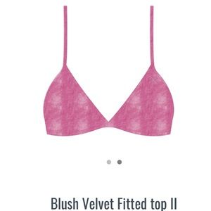 Blush velvet BoutineLA bikini